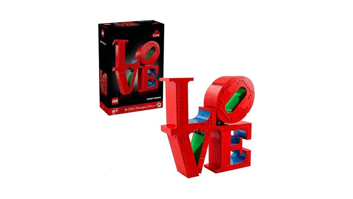 Lego Art Love Collectible Building Set - Diy Kit For