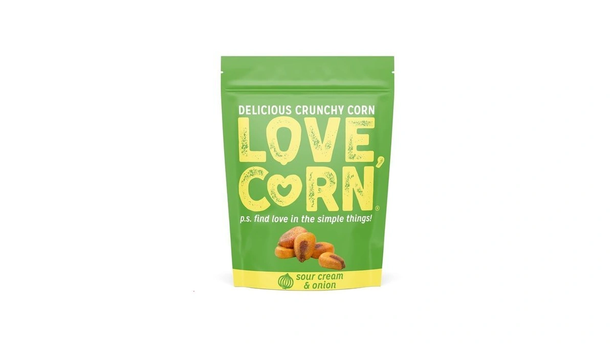 Love Corn Sour Cream & Onion – Crunchy Roasted Corn
