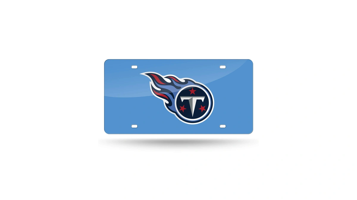Rico Industries Nfl Tennessee Titans Blue Fireball 12" X 6"