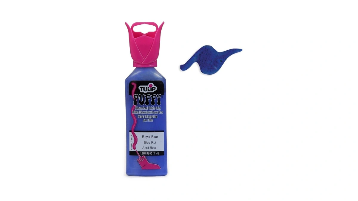 Tulip Dimensional Fabric Paint 1-1/4 Ounces-puffy-royal Blue