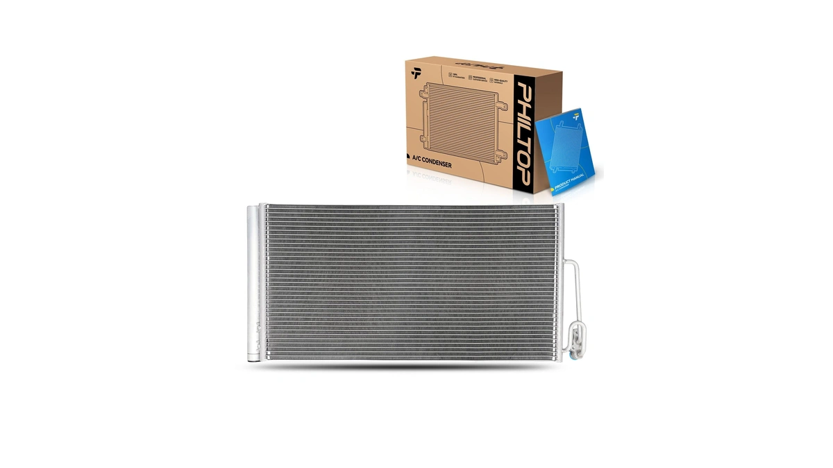 Philtop Air Conditioning A/c Condenser Compatible With Mini Cooper 2009-2010,