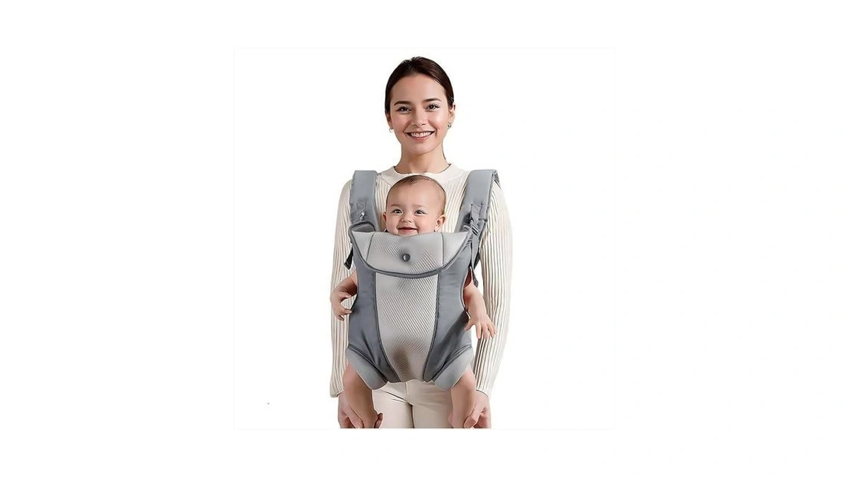 Joyncleon Ergonomic Baby Carrier With Adjustable Strap,4-in-1 Newborn To Toddler
