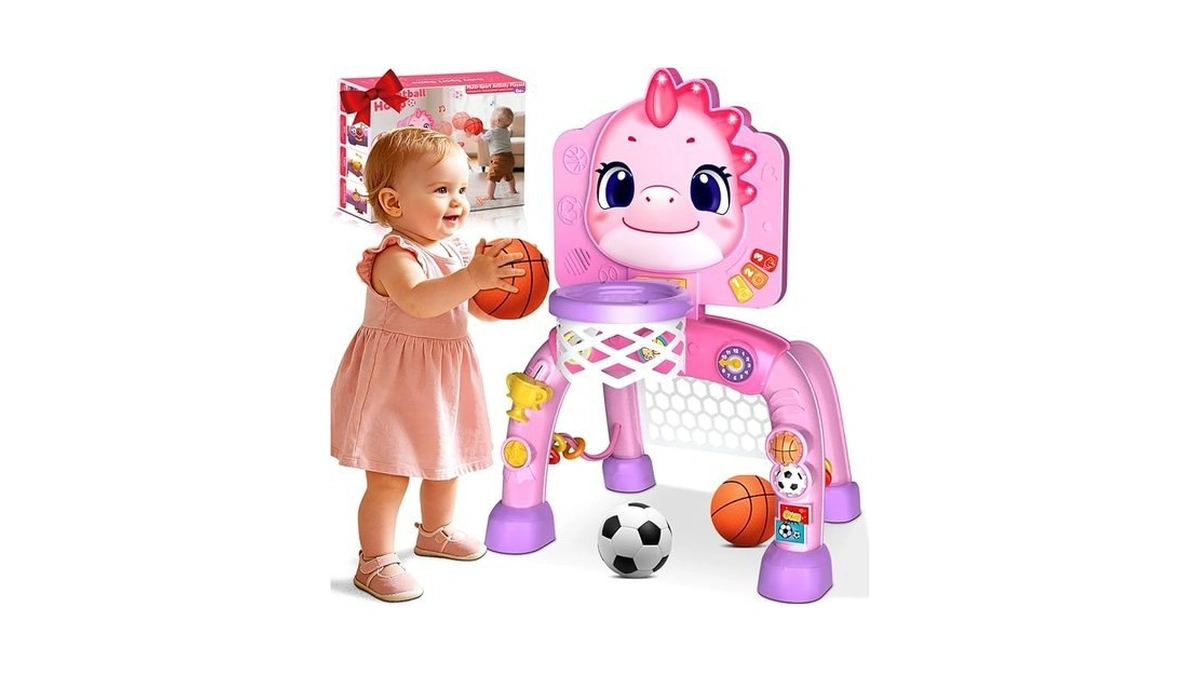 Zerhunt Toddler Gift For Aged 1-2: Dinosaur Toys Activity Center