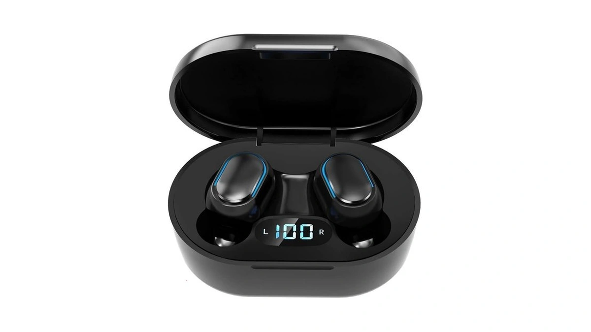 Cagpmeol Wireless Headphones, True Wireless Earbuds With Led Display Charging