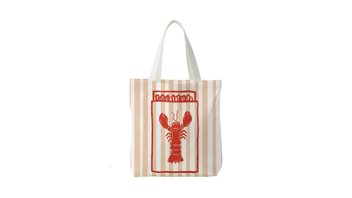 Natsuno Lobster Canvas Tote Bag,lobster Gifts,trendy Canvas Tote Bag For