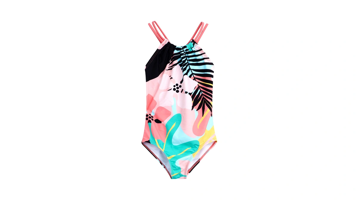 Kanu Surf Girls, Jasmine Beach Sport Halter One Piece Swimsuit,