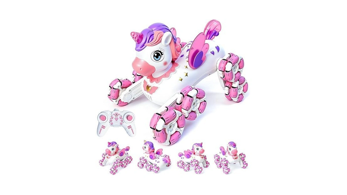 Innovakids Remote Control Pink Robot Unicornios Pet - 8 Wheels