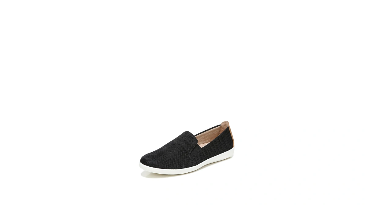 Life Stride Womens Next Level Sneaker Black Fabric 6 W