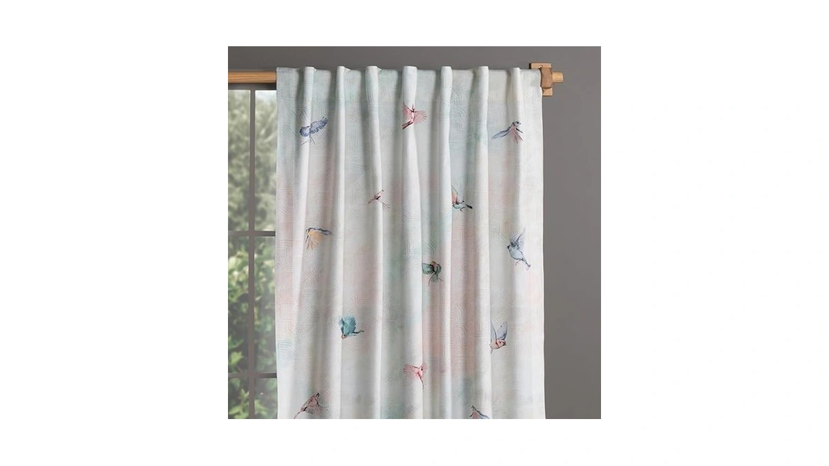 Maison D' Hermine Curtains For Living Room 100% Cotton 84