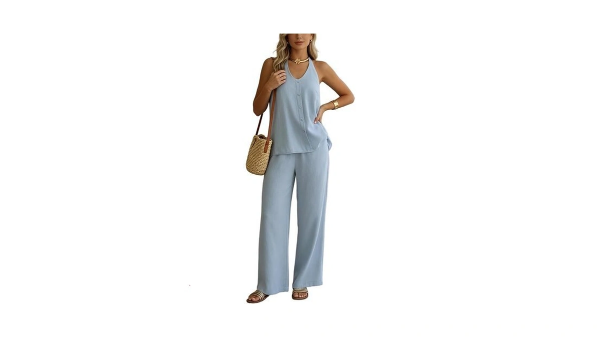 Joyfunear Women's Macthing Sets Summer Tank Tops And Pants Party