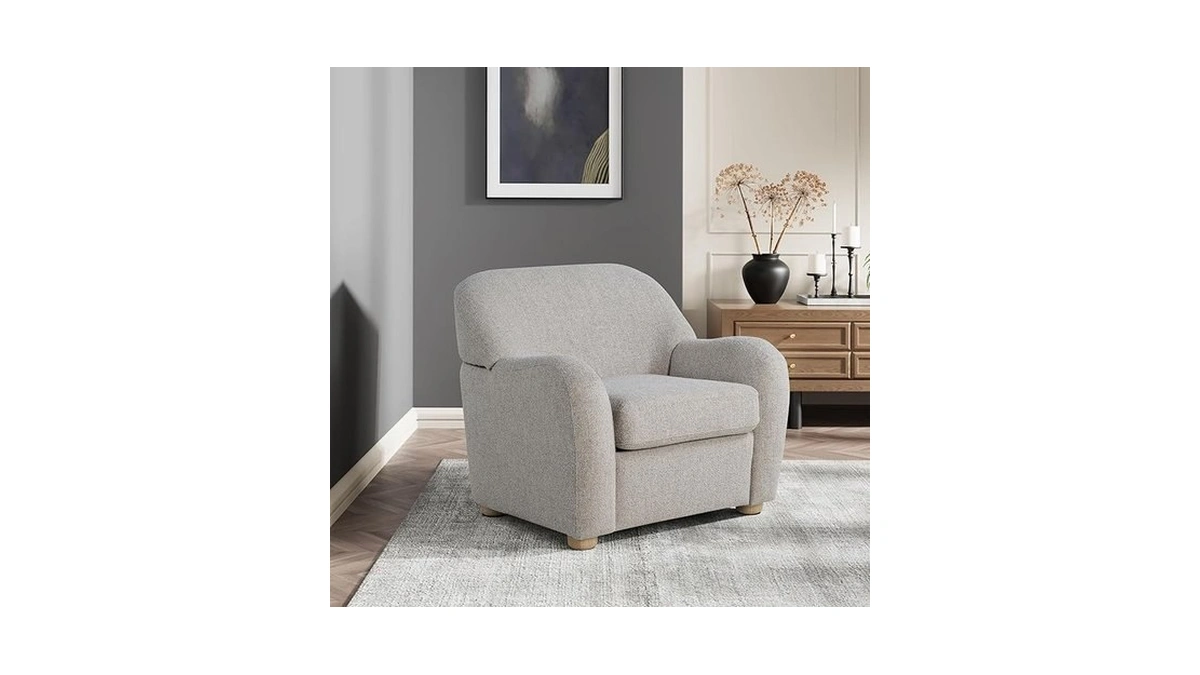 Studio Living® Jennifer 36.6" Arm Chair, Modern Style, Pocket Coil