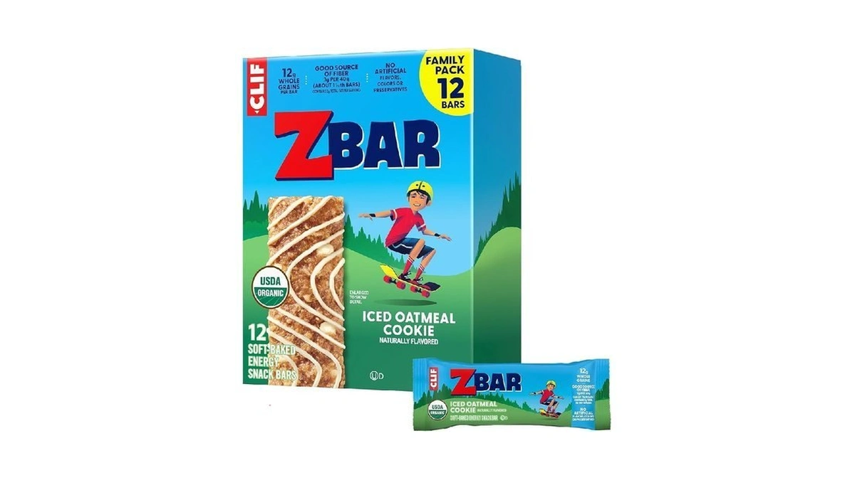 Zbar - Iced Oatmeal Cookie - Soft-baked Energy Snack Bars