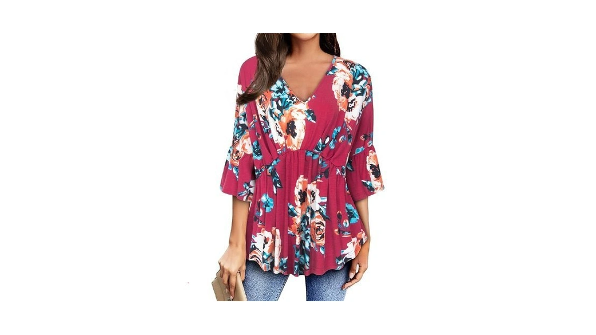 Moqivgi Shirts For Women Dressy Casual Elegant Trendy Ruffle Blouses