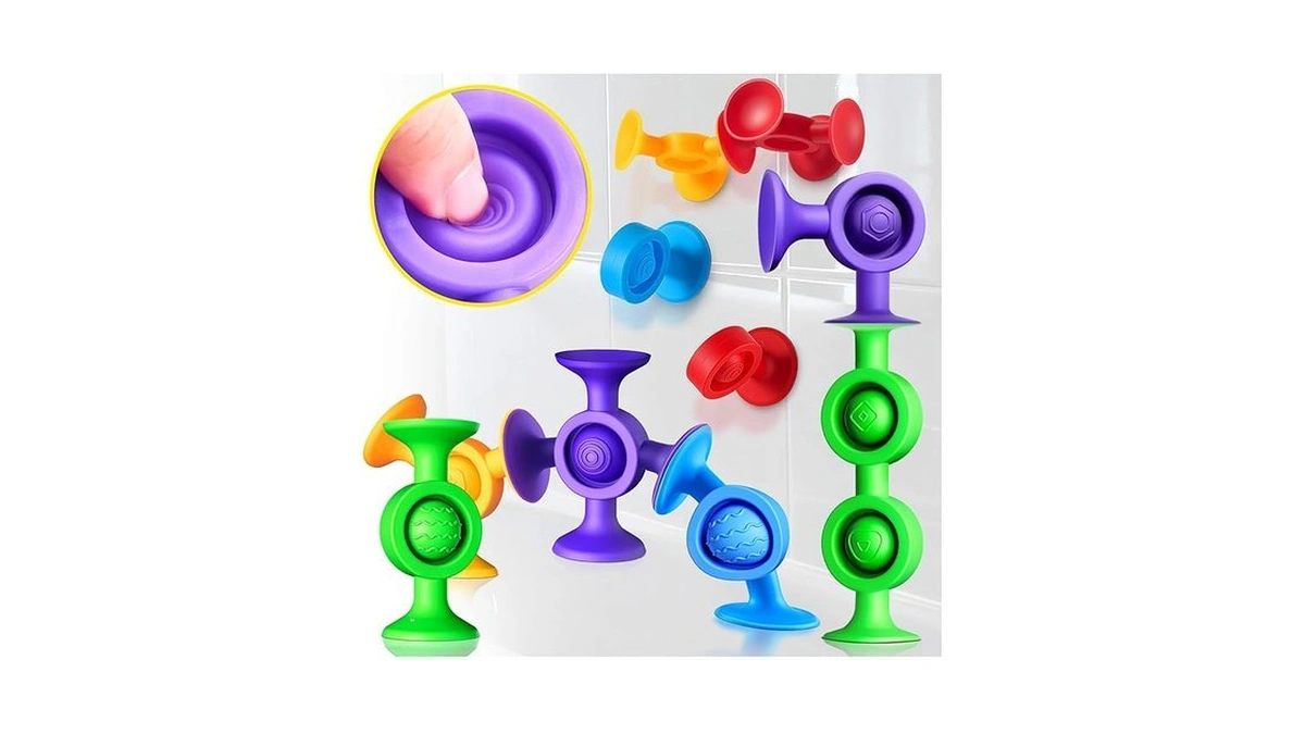 Baby Bath Toys Suction Toy: No Hole Bath Toy For