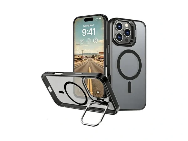 Snz For Iphone 13 Pro Case With Invisible Kickstand, Compatible