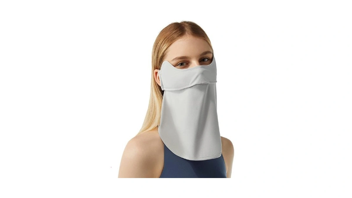 Sun Uv Face Mask Upf50+ Neck Gaiter Scarf Breathable Cooling
