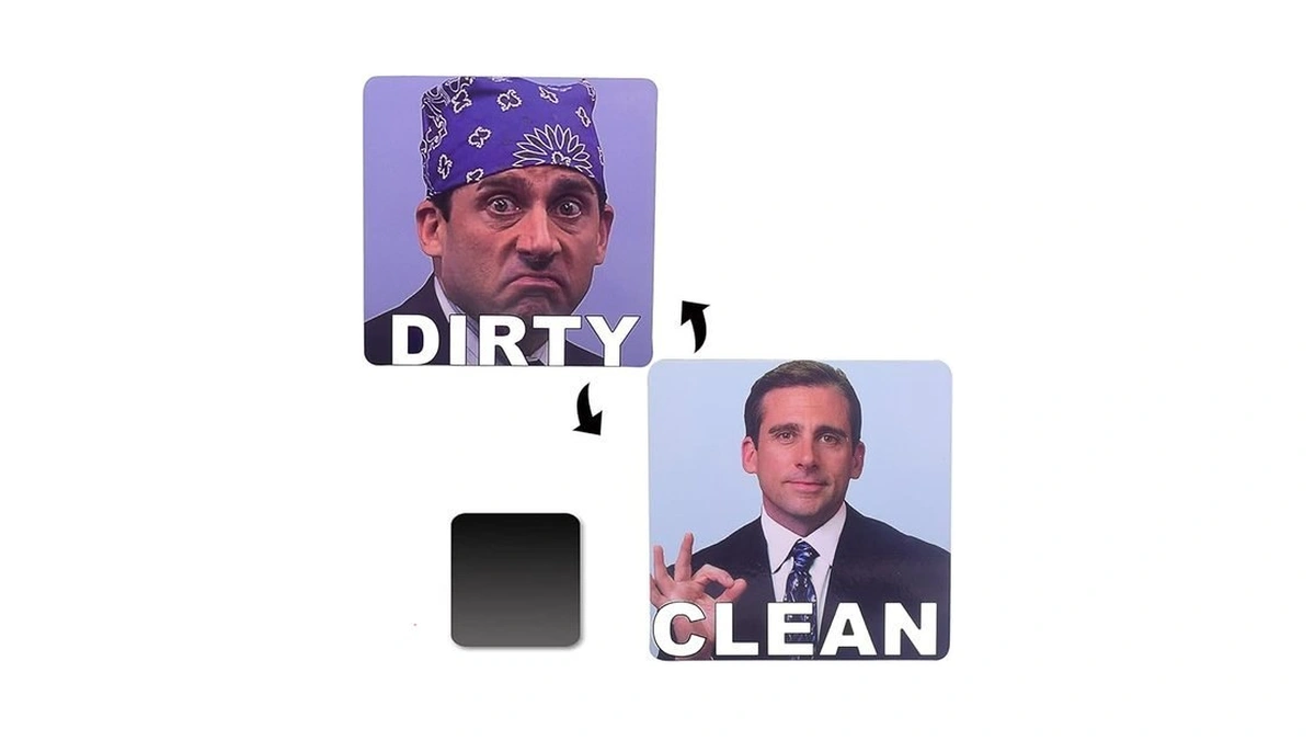 Clean And Dirty Magnet，dishwasher Magnet Clean Dirty Sign Indicator，reversible Dish