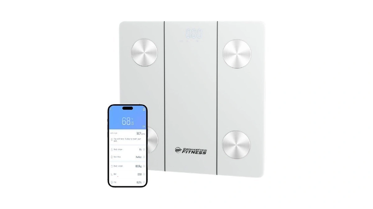 Signature Fitness High Accuracy Plus Digital Bathroom Scale With Backlight