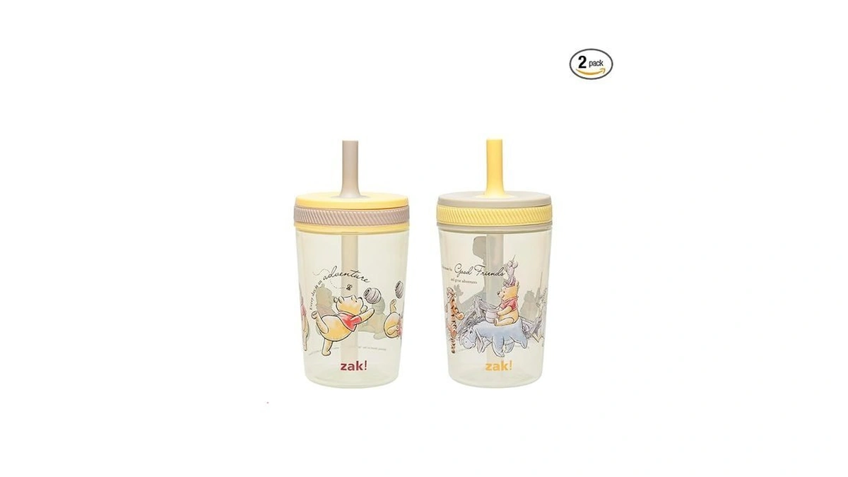 Zak Designs Disney Winnie The Pooh Kelso Toddler Cups For