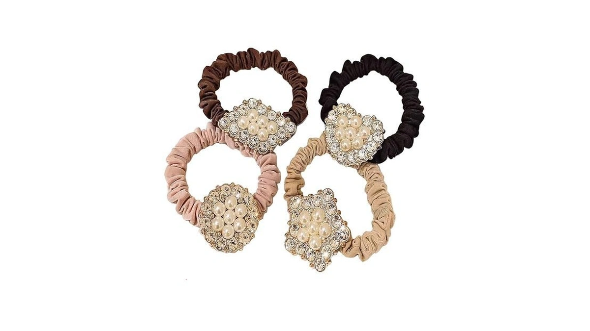 Tress 11 Silk Hair Ties No Damage Satin Scrunchies Hair