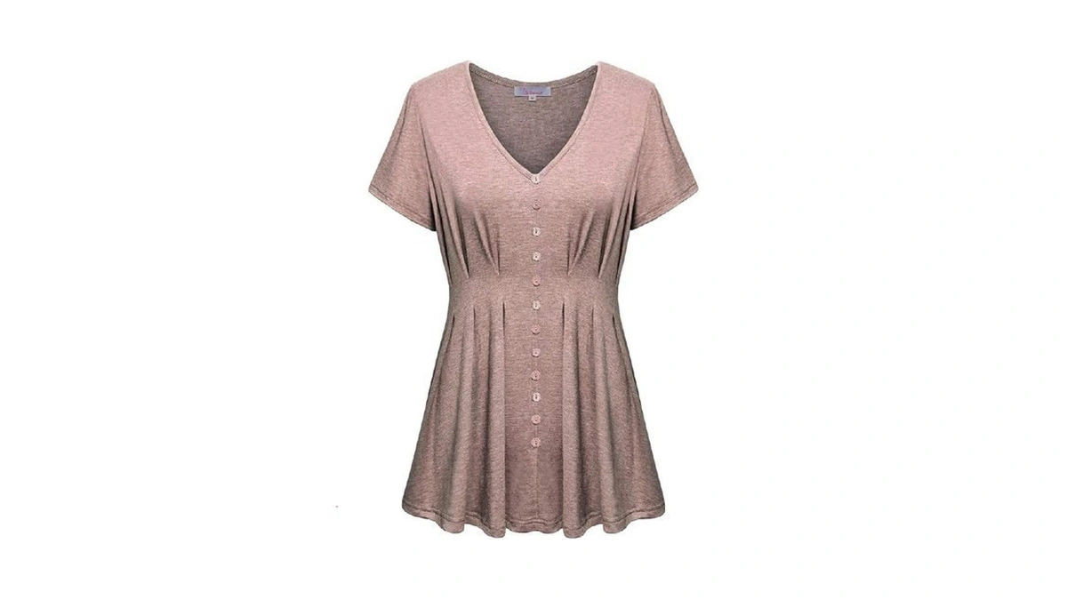Axbyczd Womens Blouses And Tops For Work Dressy Casual Tunics