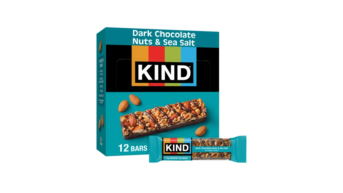 Kind Healthy Snacks Bars, Dark Chocolate Nuts & Sea Salt,