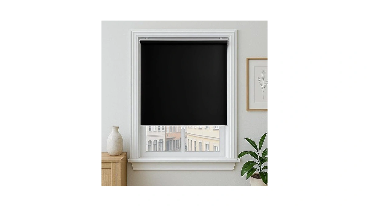 Claire Han Cordless Roller Shade, Free-stop Blackout Blinds For Windows,
