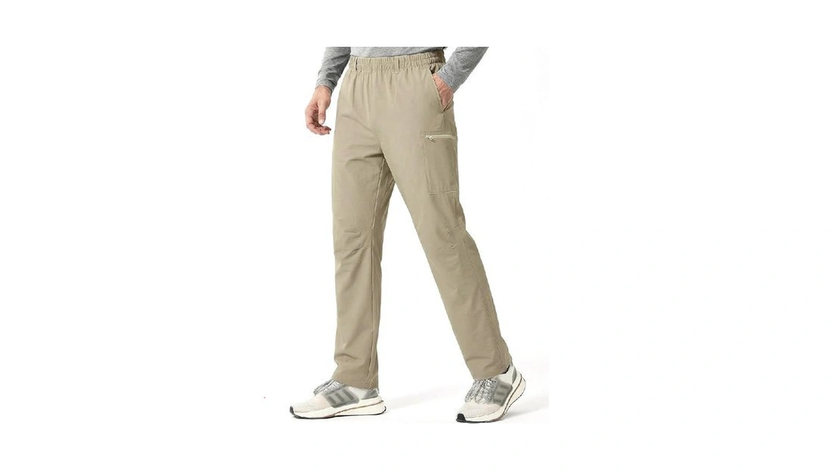 Auxo Hiking Pants Men Lightweight Cargo Work For Men Construction