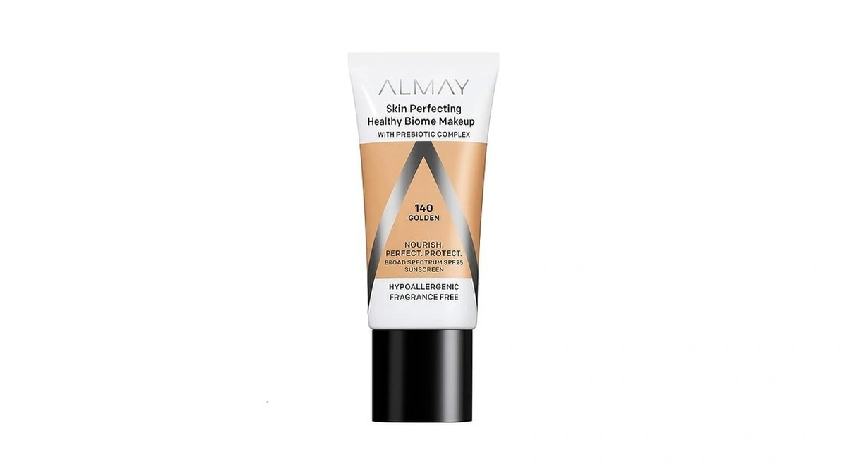 Almay Skin Perfecting Healthy Biome Foundation Makeup With Prebiotic Complex
