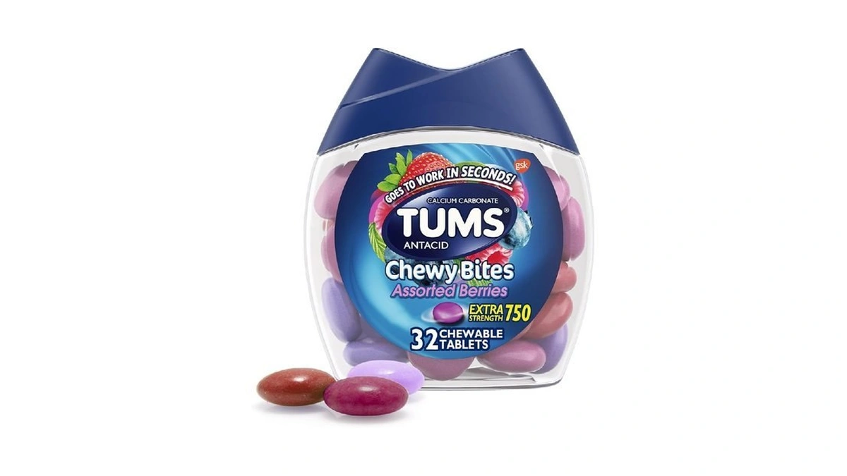 Tums Chewy Bites Antacid Tablets For Chewable Heartburn & Acid