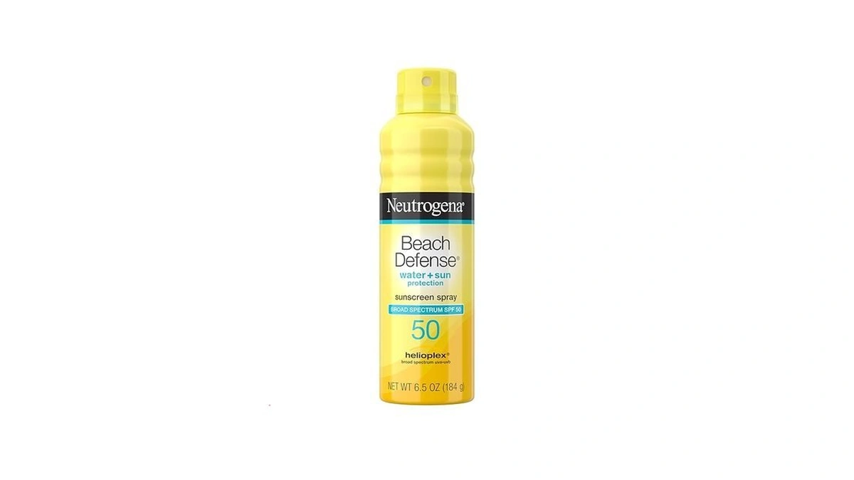 Neutrogena Beach Defense Spf 50 Sunscreen Spray, Broad Spectrum, Lightweight