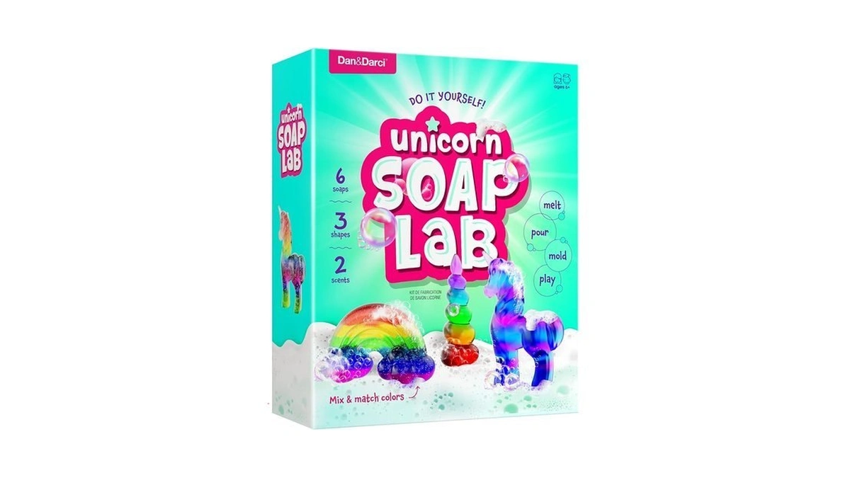 Dan&darci Unicorn Soap Making Kit - Girls Crafts Diy Project