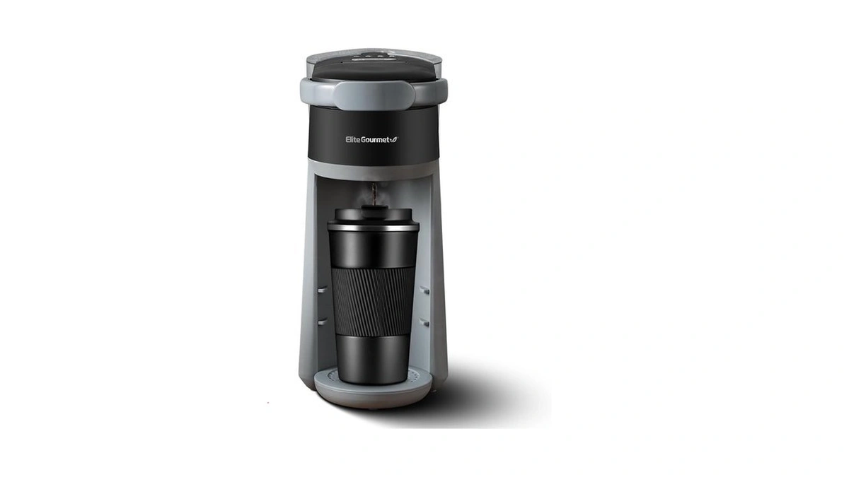 Elite Gourmet Ehc323 Rapid Brew Technology 2-in-1 Capsule Coffee Maker,