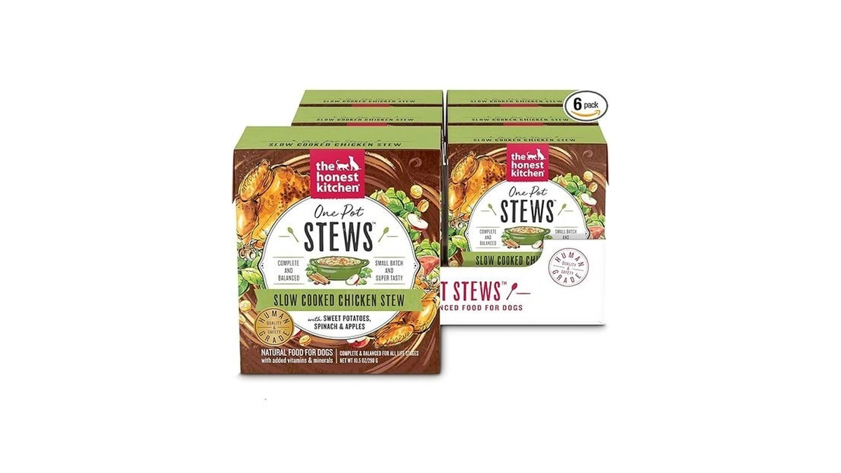 The Honest Kitchen Human Grade One Pot Stews Wet Dog