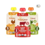 Happy Baby Organics Savory Blends Stage 3 Baby Food Puree,