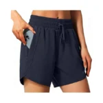 Tmeefee Women's 5" Athletic Running Shorts High Waisted Quick Dry