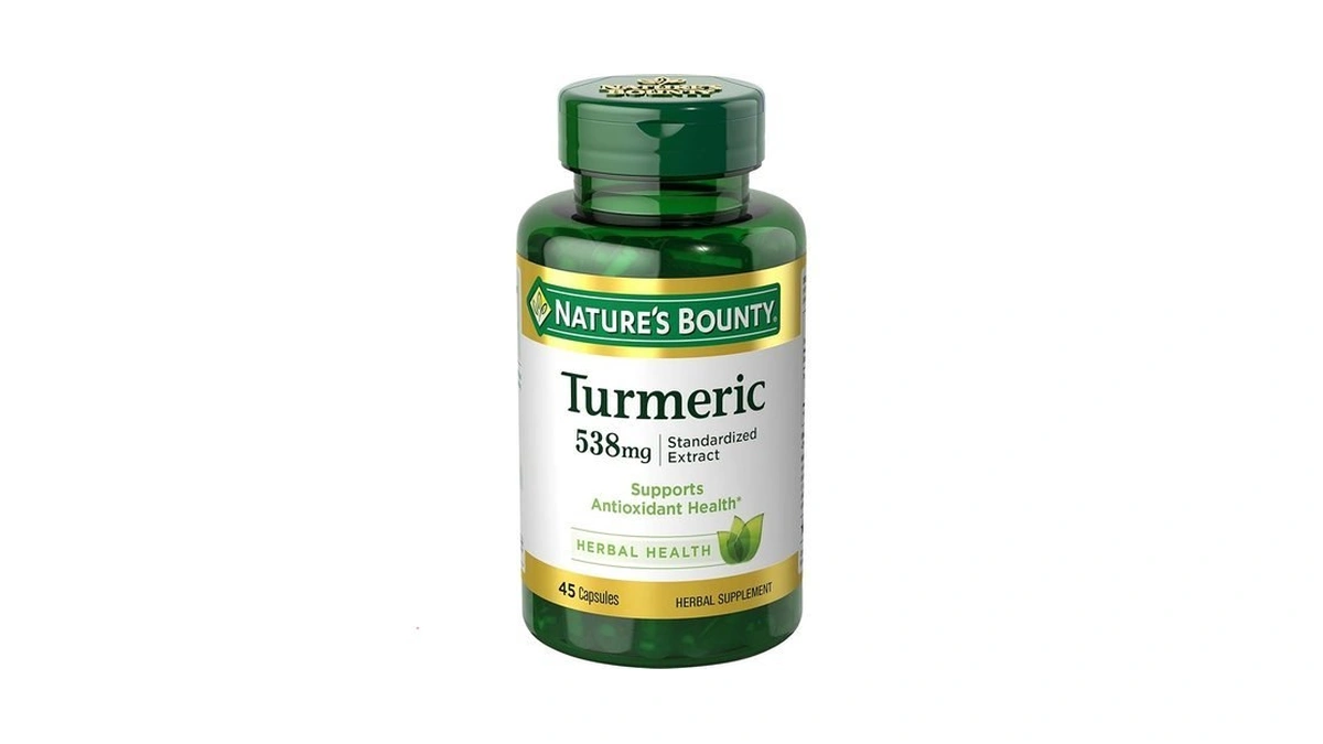 Nature's Bounty Turmeric Pills And Herbal Health Supplement, Supports, Antioxidant