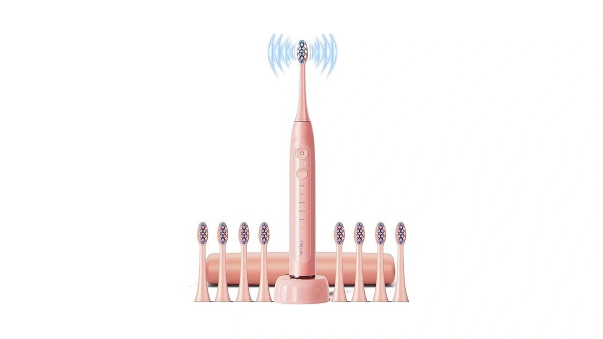 Onlyone Ultrasonic Electric Toothbrush For Adults, Rechargeable Electric Toothbrush With
