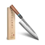 Kawahiro Japanese Chef Knife, 8 Inch Hand Forged Razor Sharp