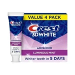 Crest 3d White Advanced, Teeth Whitening Toothpaste For Adults, 3.7