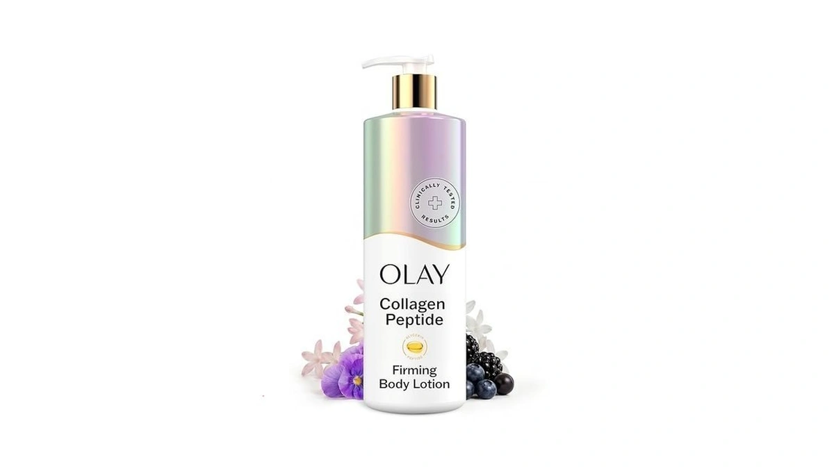 Olay Body Lotion For Women, Firming With Collagen Peptides Serum,