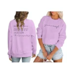 Jinting You Are Enough Sweatshirt For Women Dear Person Behind