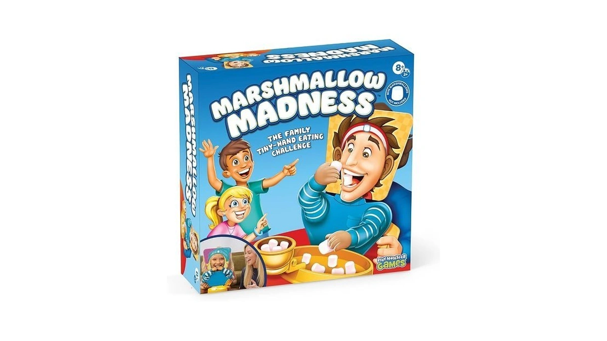 Marshmallow Madness Board Game – Hilarious Family Board Games For
