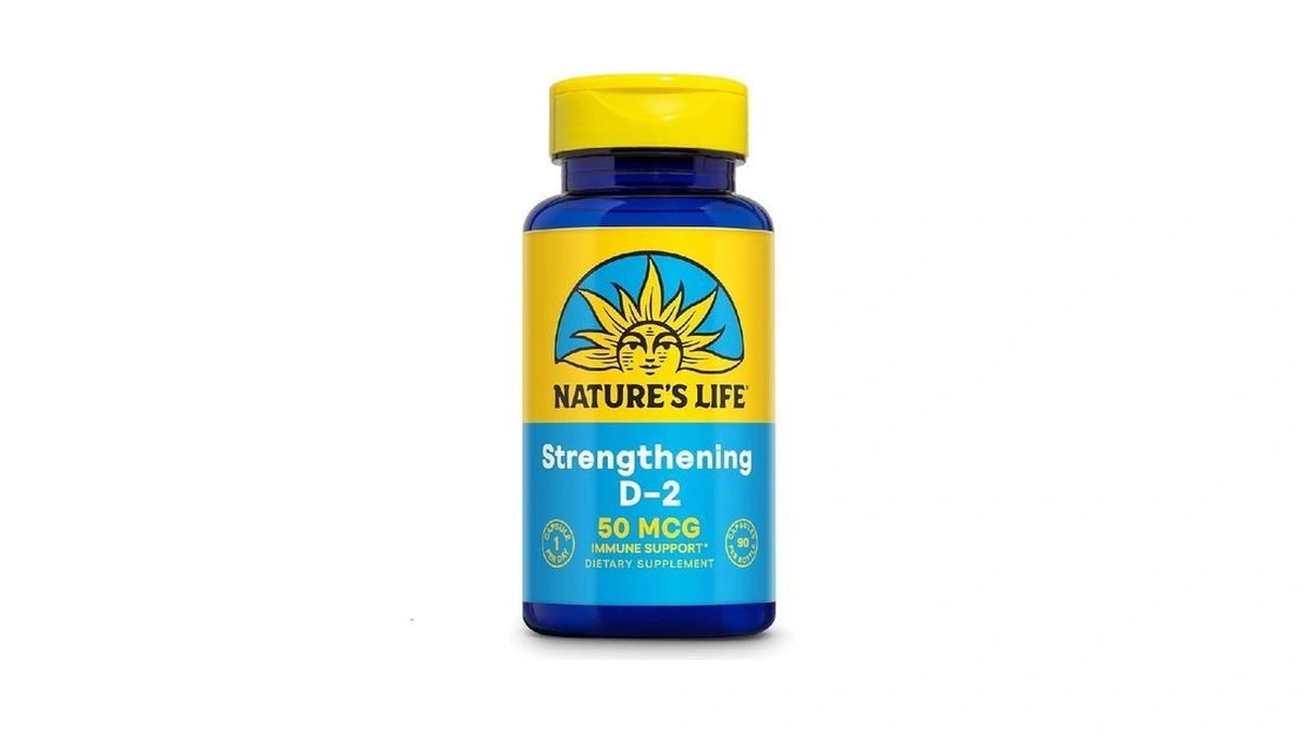 Nature's Life Strengthening Vitamin D2 2000 Iu As Ergocalciferol -
