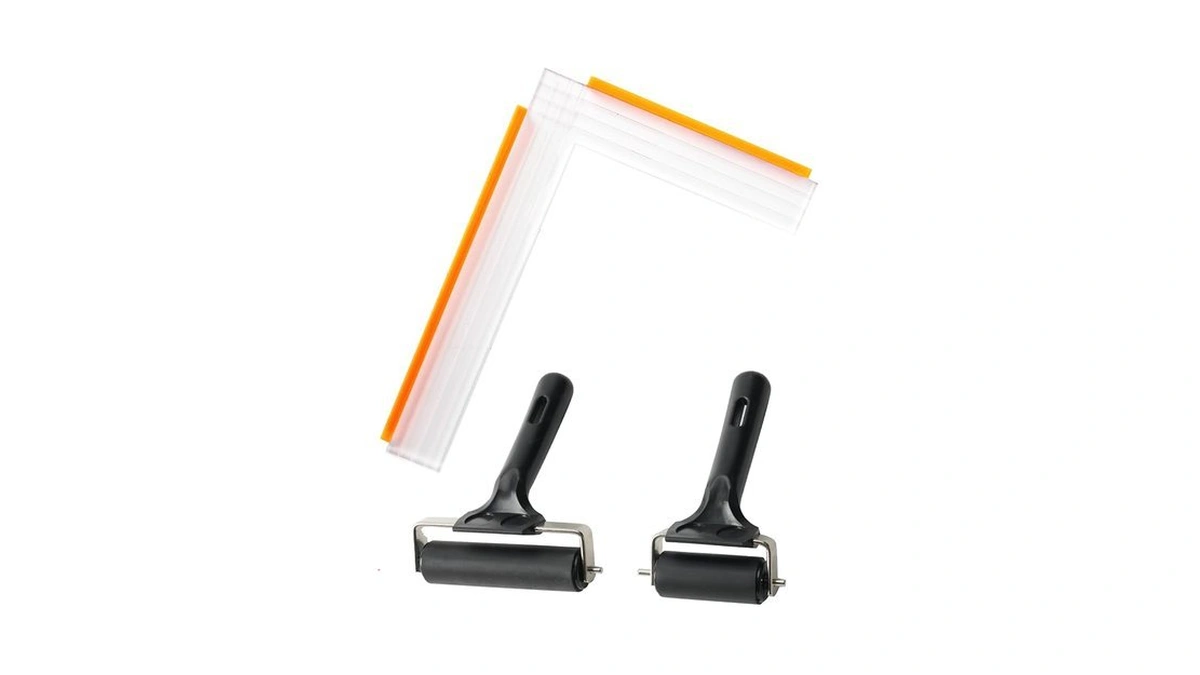 Ucec 3 Pack Paper Positioning Tool (6×8 Inch) With Brayer