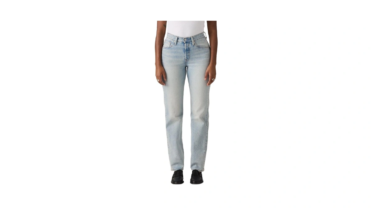 Levi's Women's 501 Curve Jeans, (new) Heart Music (shrink-to-fit -