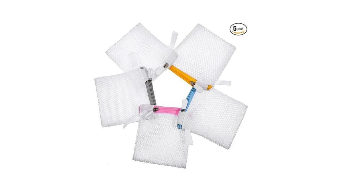 5 Pcs Small Mesh Laundry Bags Delicate Laundry Bag Durable