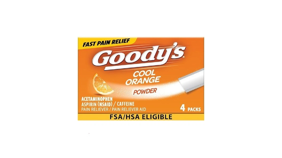 Goody's Extra Strength Headache Powder, Cool Orange Flavor, Dissolve Packs,