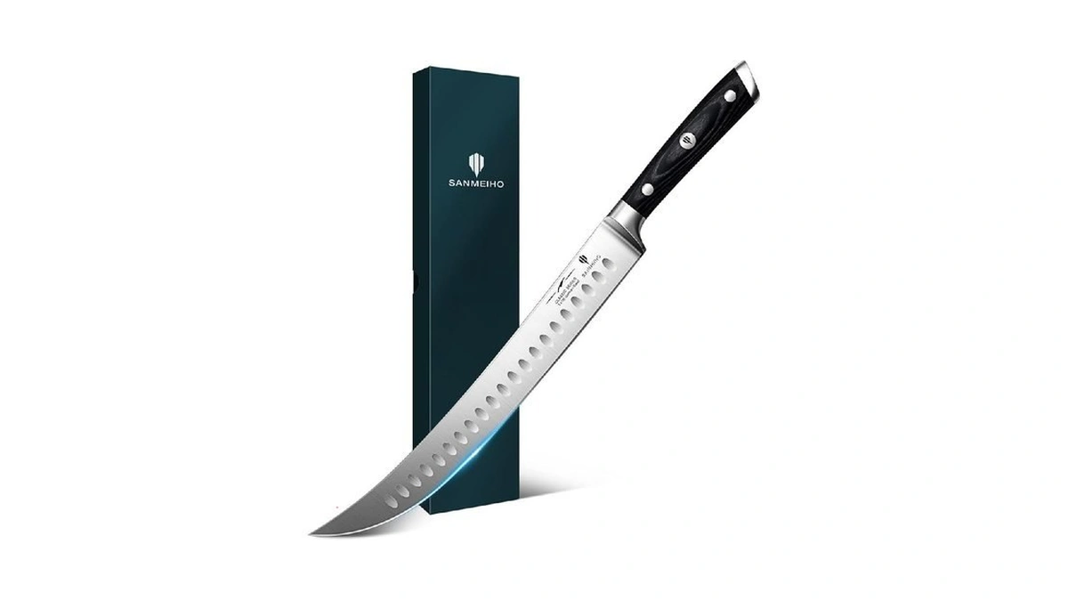 Sanmeiho 12" Slicing Knife - Brisket Slicing Meat Carving Knife