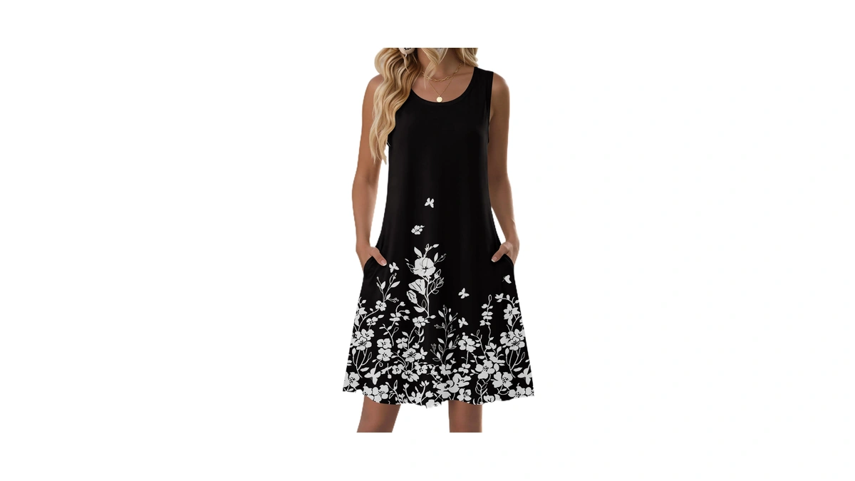 Zeagoo Summer Dresses For Women 2026 Floral Beach Dress With